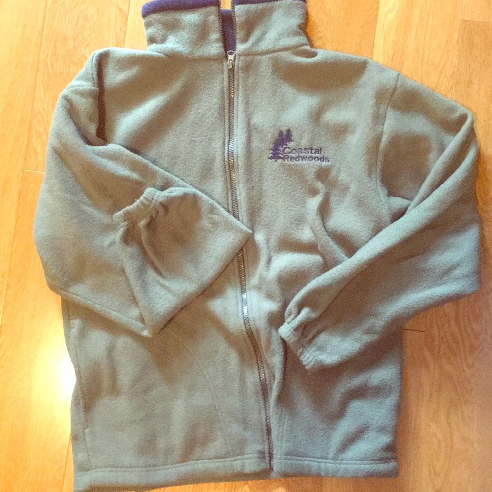 Coastal Redwood Green and Blue Sweatshirt Cozy